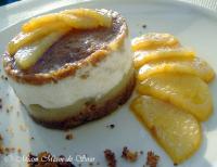 Entremets Poire & Pain d\'pices au Marsala d\'Amandes