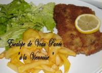 Escalope panne  la Viennoise