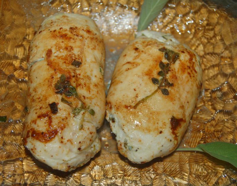 Escalopes de Poulet Farcies au Fromage