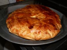 Fausse Galette des Rois au Fromage Blanc