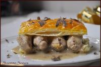 Feuillets de Quenelles et Ris de veau  la truffe