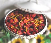 Fraises au Vin d\'pices