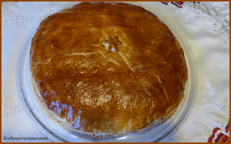 Galette des rois chocolat-amande