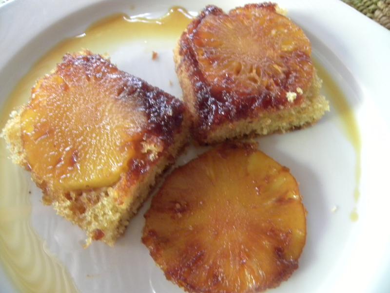 Gteau  l\'Ananas Caramlis