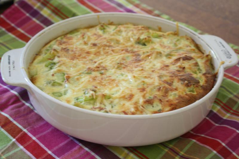 Gratin de Courgettes au Boursin