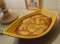 Gratin de Pommes  la Crme de Caramel au Beurre Sal