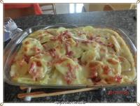 Gratin Francontois aux Saucisses de Montbliard au Thermomix