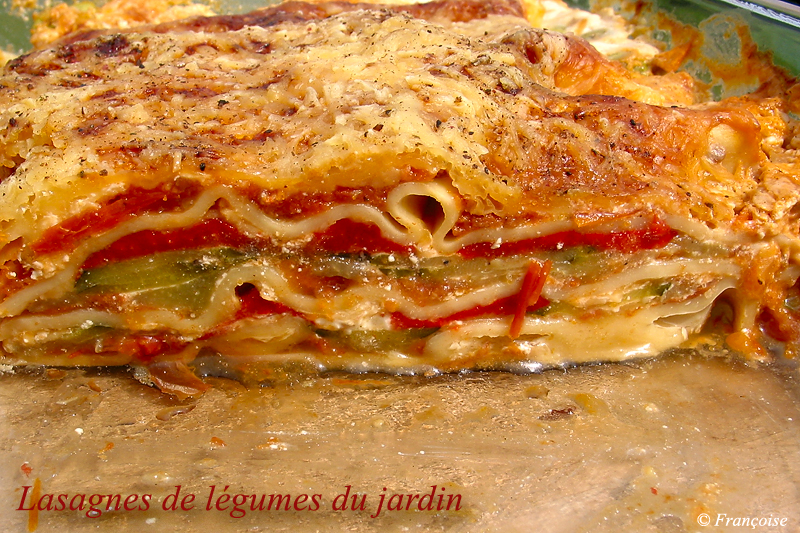 Lasagnes de Lgumes du Jardin