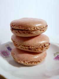 Macarons  la Fraise