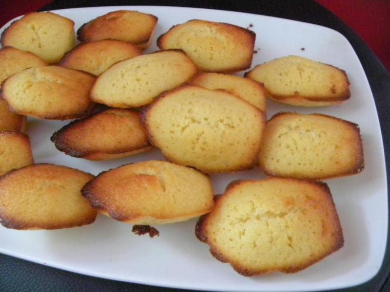 Madeleines aux Citrons Verts