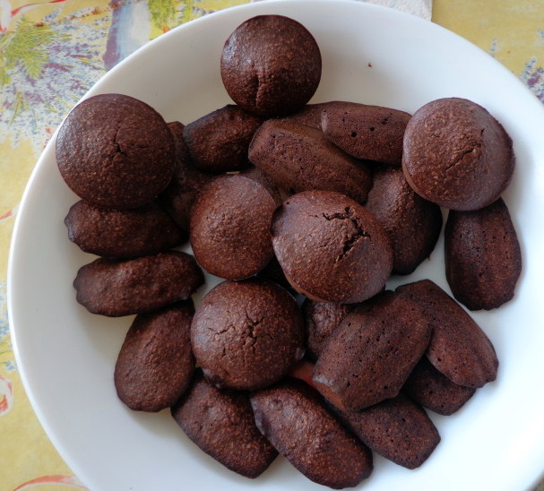 Madeleines Chocolat et Noix de Coco