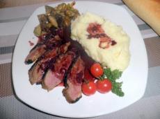 Magret de Canard au Vin Rouge