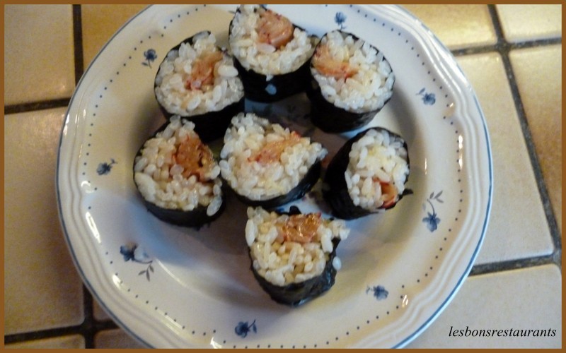 Makis aux Radis Marins