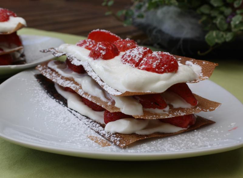 Mille-Feuille aux Fraises