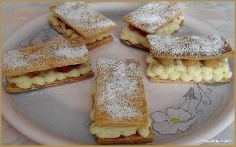 Millefeuilles de Framboises