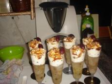 Mousse de Mascarpone aux Raisins Frais