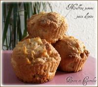 Muffins  la Pomme aux Armes de Pain d\'pice