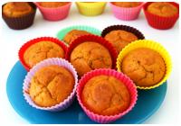 Muffins au Caviar d\'Aubergines et Pignons de Pin