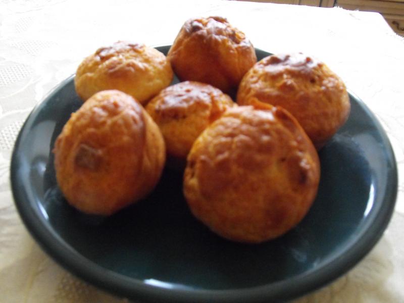 Muffins au Comt et Chorizo Doux