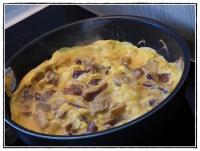 Omelette aux champignons \