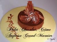 Palet Chocolat, Crme Anglaise au Grand-Marnier