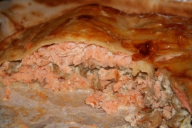 Pavs de Saumon Faon Tourte Atlantique