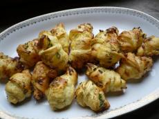 Petits Croissants au Chvre