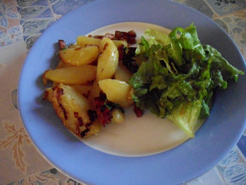 Pommes de Terre Sautes  l\'Alsacienne