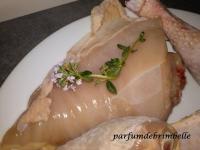 Poulet au Cidre et  la Sarriette