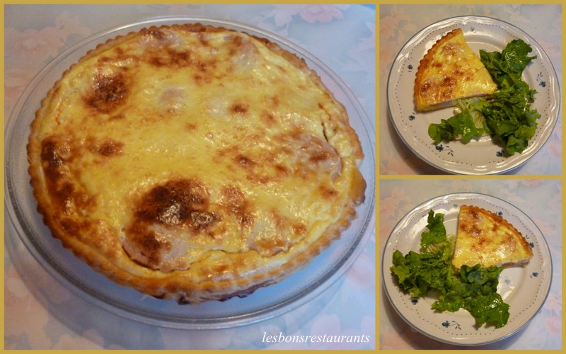 Quiche  la Saucisse Rouge et au Chorizo