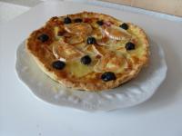 Quiche aux deux pommes et au chvre