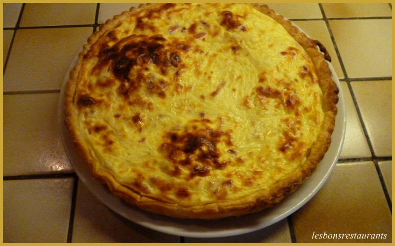 Quiche aux Lardons et Fromage Blanc