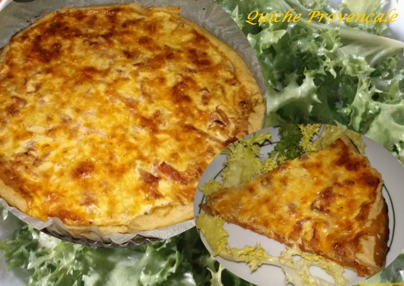 Quiche provenale aux oignons