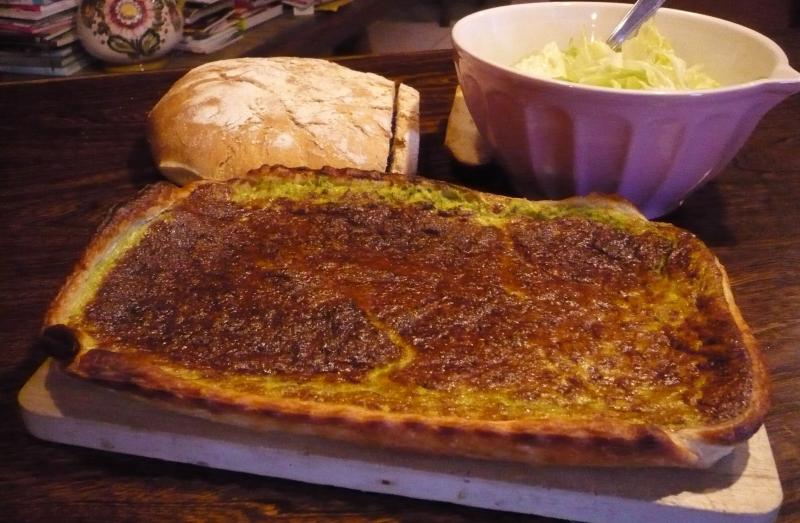 Quiche saumon fum et oseille