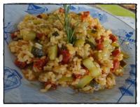 Risotto aux Courgettes et Chorizo