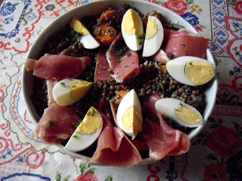 Salade aux Lentilles