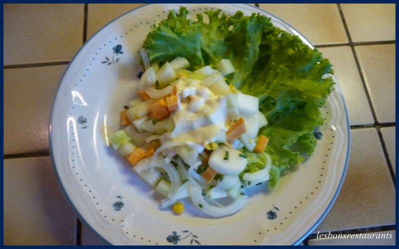 Salade de Concombre aux Poires