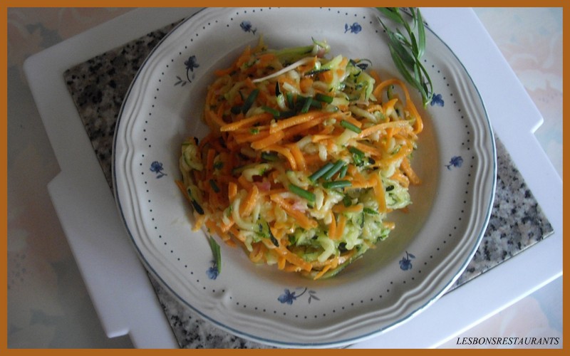 Salade de Courgettes et Carottes