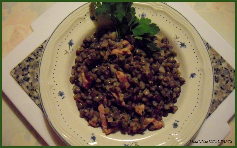 Salade de Lentilles et Lardons