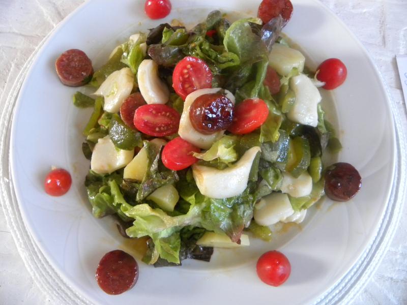 Salade Sucre-Sale au Chorizo