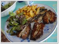 Sardines Grilles  la Plancha