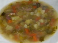 Soupe aux Lgumes et aux Lardons