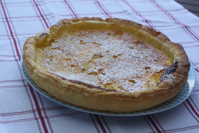 Tarte au citron et noix de coco