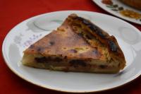 Tarte au Fromage Blanc, Poires et Ppites de Chocolat