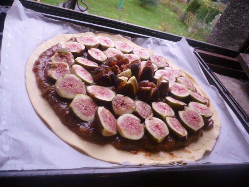 Tarte aux figues et aux amandes