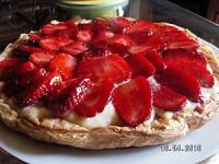 Tarte aux Fraises et Flan Ptissier