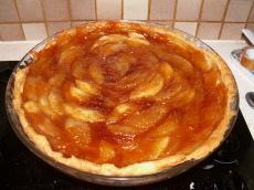 Tarte aux Pommes et son Caramel