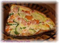 Tarte Carottes, Courgettes et Cumin