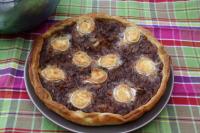 Tarte Mditerranenne aux Deux Oignons