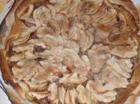 Tarte Minute aux Pommes, Abricots et Spculoos